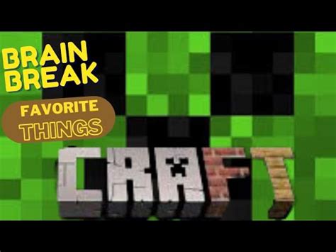 brain break minecraft